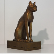 Picture of print of Gayer-Anderson Cat at The British Museum, London
