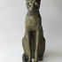 Gayer-Anderson Cat at The British Museum, London print image
