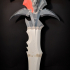 Frostmourne from Warcraft print image