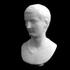 Marble Head of Emperor Tiberius at The British Museum, London image