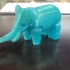 Elephant LFS print image