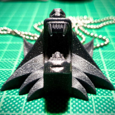 Picture of print of The Witcher - Wolf Head Talisman This print has been uploaded by Manuel Weissensteiner