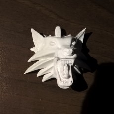 Picture of print of The Witcher - Wolf Head Talisman This print has been uploaded by Rafal Beym