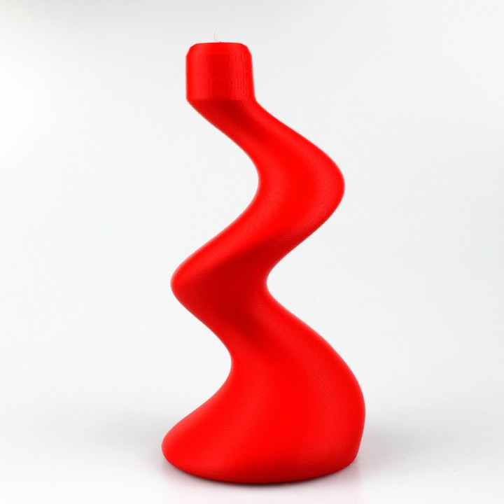 Candle stand - wave design