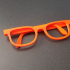 Wayfarer Glasses print image