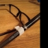Glasses to Pen Holder print image