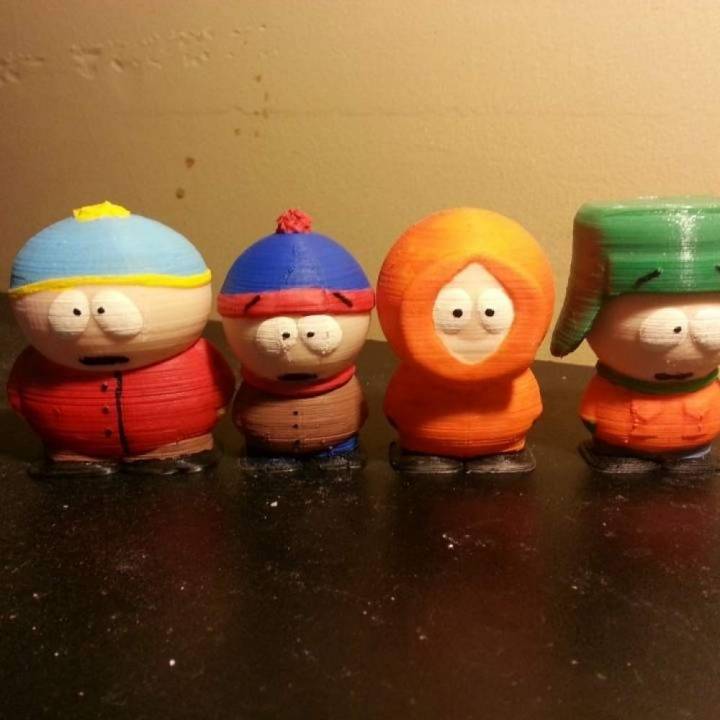 South Park - Cartman, Stan, Kyle and Kenny Set