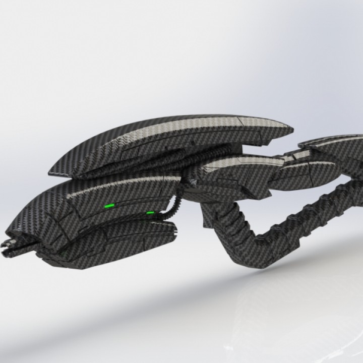 Community Print 3D Print of Geth Rifle - Mass Effect