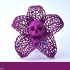 Skeletal Flower Pendant print image