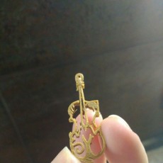Picture of print of Violin Earring