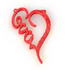 love in my heart pendant image