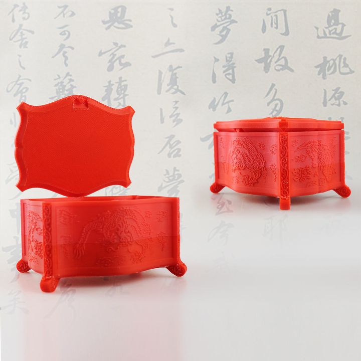 Ornamental Chinese Gift Box