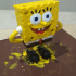 The funny Sponge Bob - Keychain/pendant print image