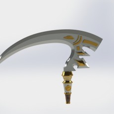 Picture of print of Zasalamel's Scythe from Soul Calibur - BATTLE MOP This print has been uploaded by Marco Morata