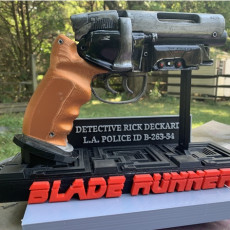 Picture of print of Deckards Blaster - Blade Runner