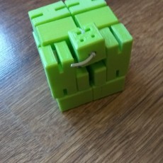 Picture of print of SMALL CUBE ROBOT