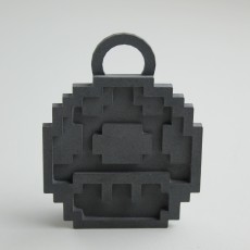 Picture of print of 3x Mushroom Mario- Keychain- Underglass