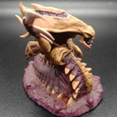 Picture of print of Hydralisk from Starcraft