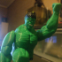 Hulk print-in-place print image