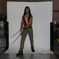 Picture of print of Michonne from The Walking Dead This print has been uploaded by William J Hatten