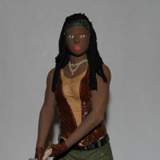 Picture of print of Michonne from The Walking Dead This print has been uploaded by William J Hatten