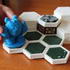 Open Board Game. Grass Surface Brick image