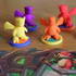 Open Board Game. 3 Color Nero image