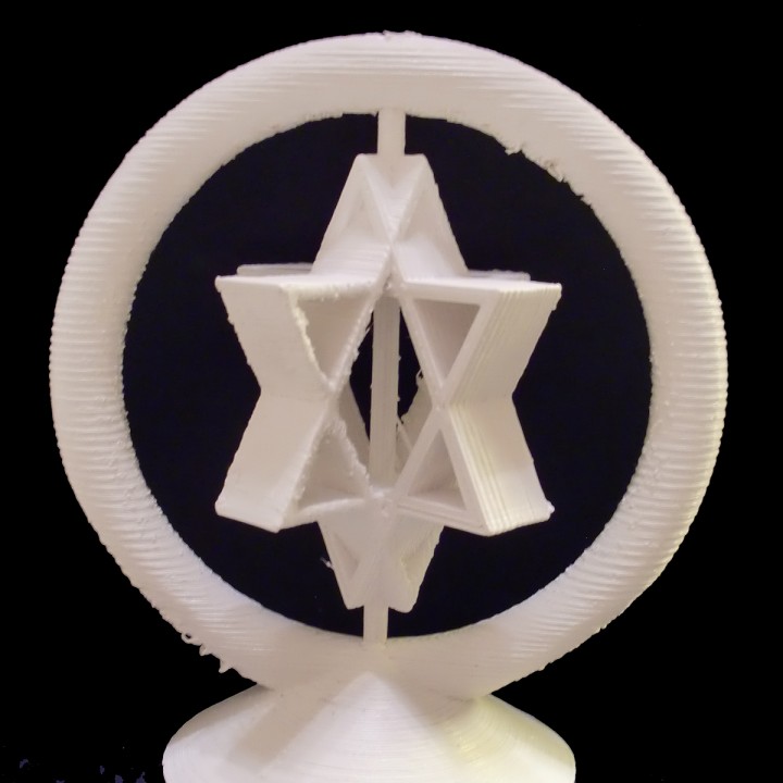 Spinning Jewish Stars