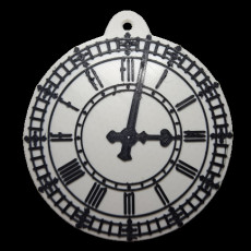 Picture of print of Big Ben Clock Face Coaster
