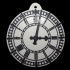 Big Ben Clock Face Coaster print image
