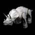 Triceratops print-in-place image