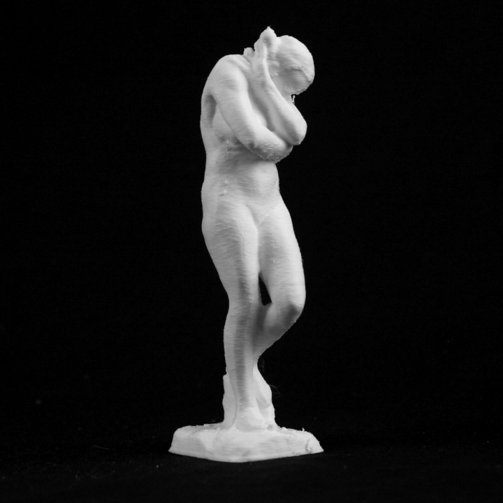 Eve at The Musée Rodin, Paris