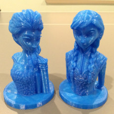Picture of print of Frozen: Anna Bust This print has been uploaded by Dime Coleson Fromm