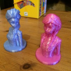 Picture of print of Frozen: Anna Bust This print has been uploaded by Richard Gain