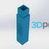 Support Rod (Square) - 3Dponics Drip Hydroponics image