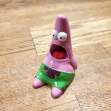 Picture of print of "Surprised Patrick" spongebob meme character (Little-Meme)