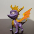 Spyro The Dragon - Retro Game Character print image
