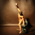 Hercules Fight Achelous Metamorphosed into a Snake at The Louvre, Paris print image