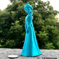 Picture of print of Elsa from Disney's Frozen This print has been uploaded by Elsa