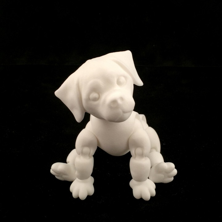 3d Jointed Puppy Dog