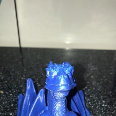 Picture of print of Drogon From "Game of Thrones"