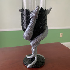 Picture of print of Dragon Wine Glass - House of Targaryen Cet objet imprimé a été téléchargé par Mike Lairson