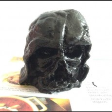 Picture of print of Melted Darth Vader mask from Star Wars Episode 7 This print has been uploaded by arthur ng