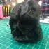 Melted Darth Vader mask from Star Wars Episode 7 print image