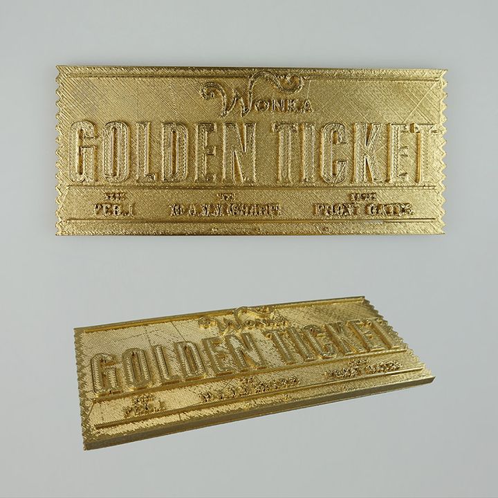 The Golden Ticket - Charlie and the Chocolate Factory