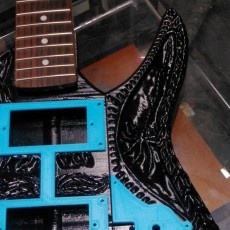 Picture of print of HR Giger Guitar This print has been uploaded by Paul Elliott