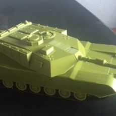 Picture of print of M1 Abrams - Mechanical Model Kit