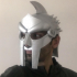 Wearable Gladiator Mask print image