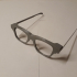Glasses Frames with bendable arms print image