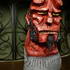 Hellboy Chainsaw Sculpture Scan image